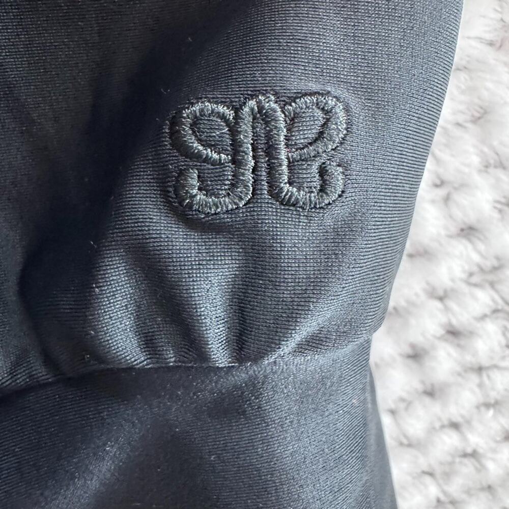 Albion Blousy Tankini Womens M Black Matte Padded Build-in Bra Halter Tie New - Picture 5 of 9